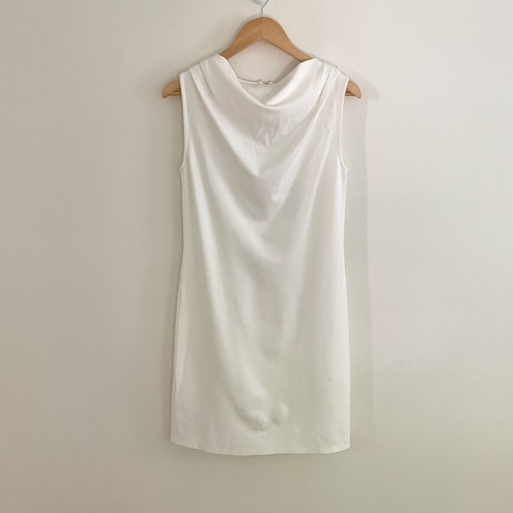 Marcella NYC White Midi Dress